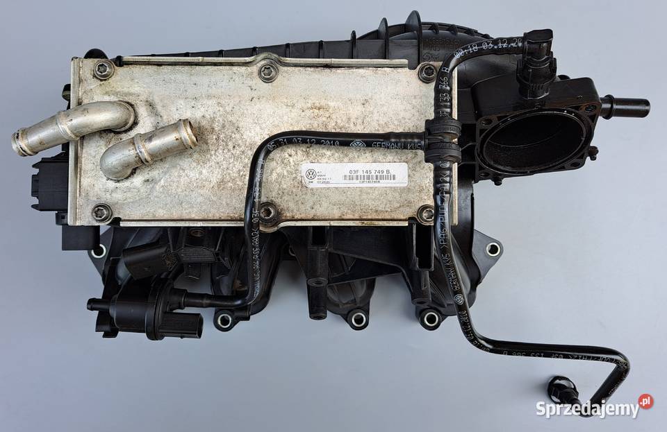Kolektor Ssący 12 TSI Intercooler MAP Sensor VW Mielęcin
