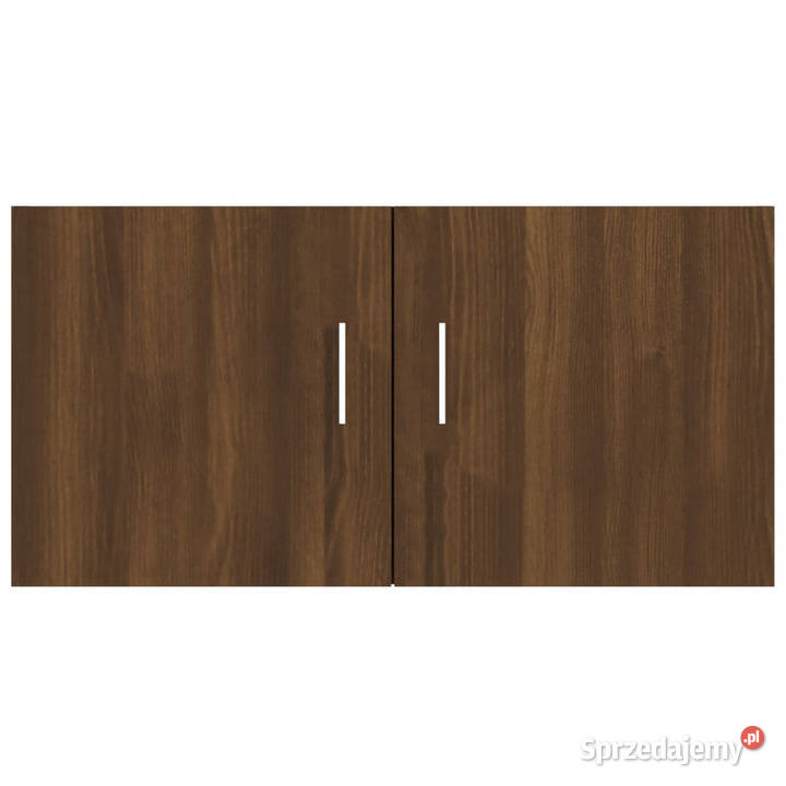 Szafka ścienna brązowy dąb 80x39x40 WM815515 Warszawa