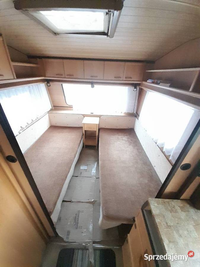 Przyczepa kempingowa z transportem wc Kempingowe Sieradz sprzedam