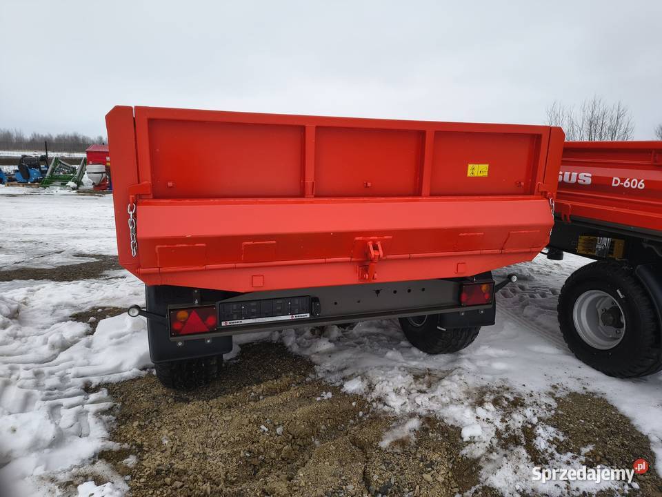 Przyczepa skorupowa budowlana Ursus 7T wywrotka Pozostałe Kielce