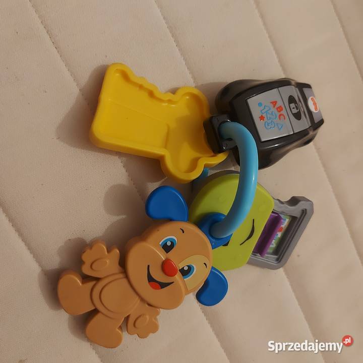 Dwa zestawy Fisher podróżne edukacyjne kluczyki sprzedam