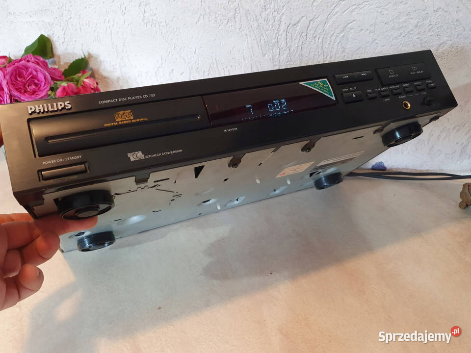 Odtwarzacz kompaktowy CD player Philips CD733