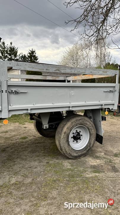 Przyczepa HL 6102 6 ton w b stanie bez korozji Dębica sprzedam