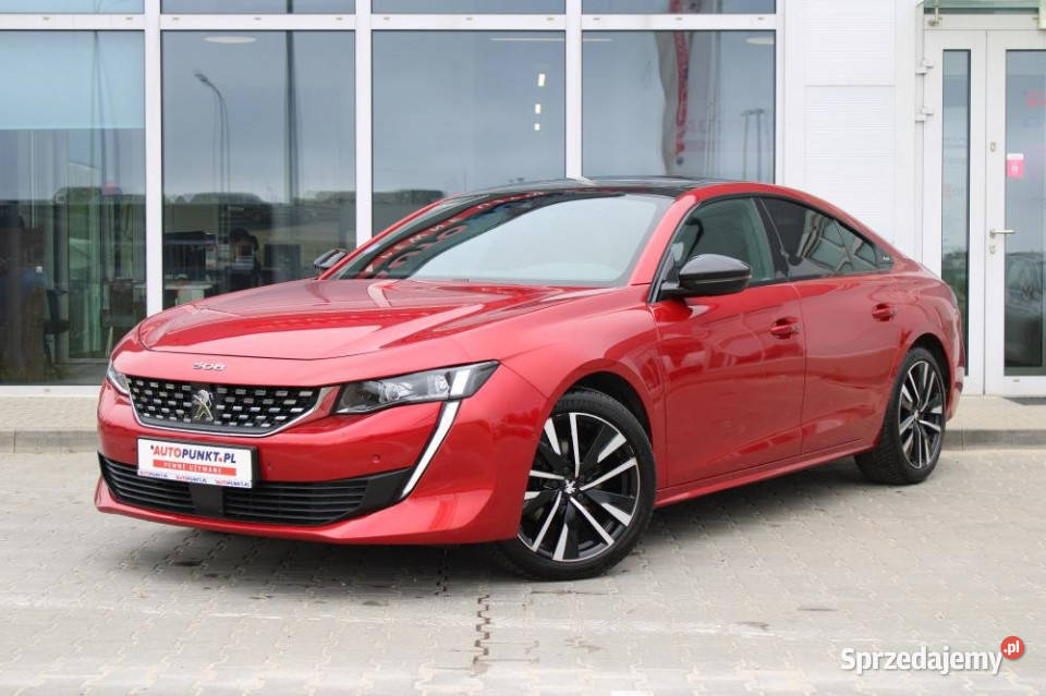 Peugeot 508 2021r ACC Night Vision Panorama benzyna Gdańsk