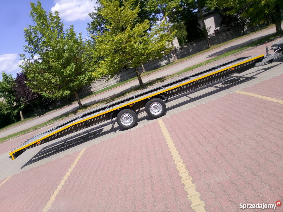Laweta BORO 8m na dwa auto dłużyca DMC 3500 Łask