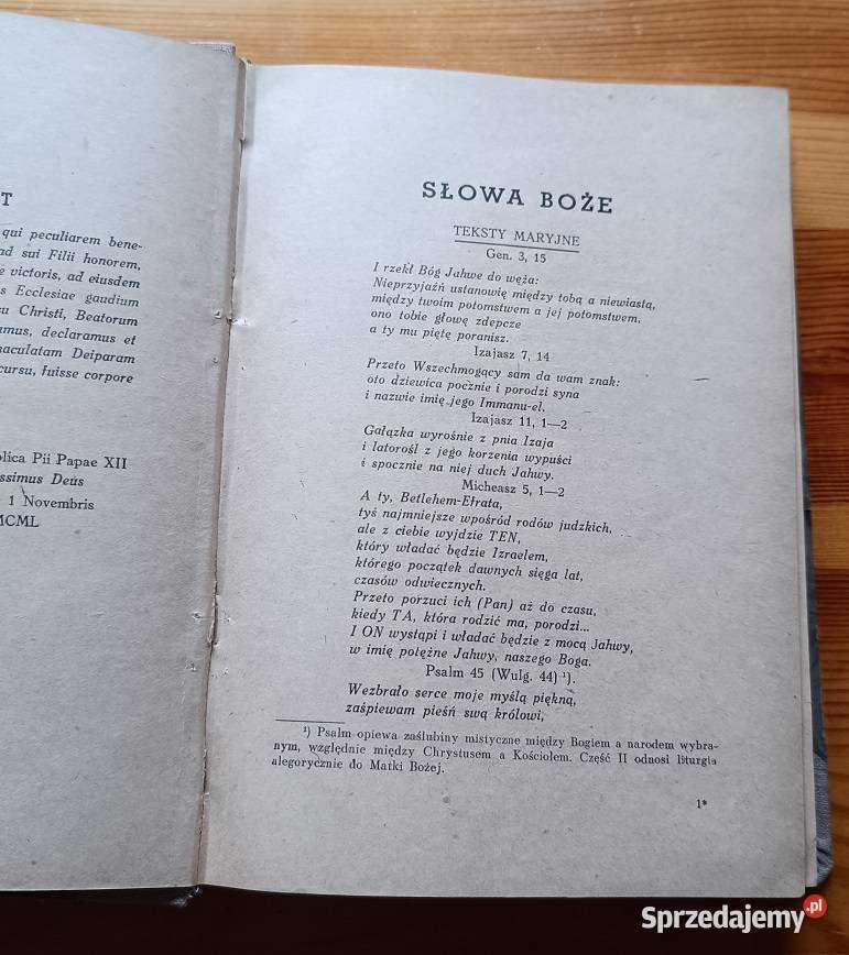 Ruch Biblijny i Liturgiczny 1951 Biblia liturgia Łódź sprzedam
