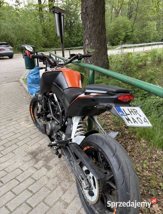 Ktm duke 2011 kat a1 19 przebiegu 125cm3 Horyniec-Zdrój