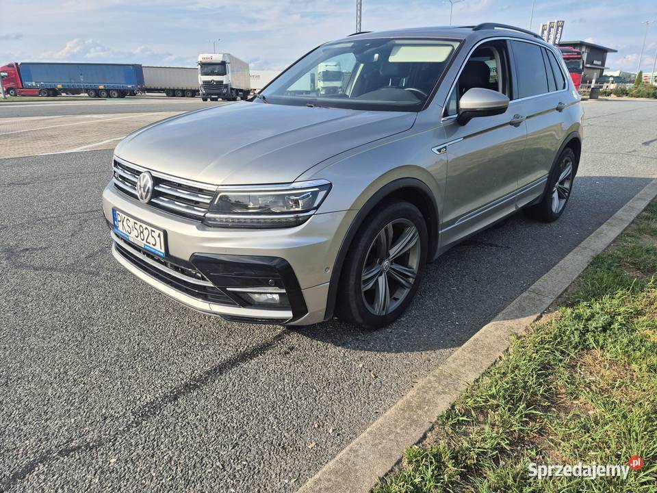 VW Tiguan 20TDI 150 RLine 2018r Śmigiel