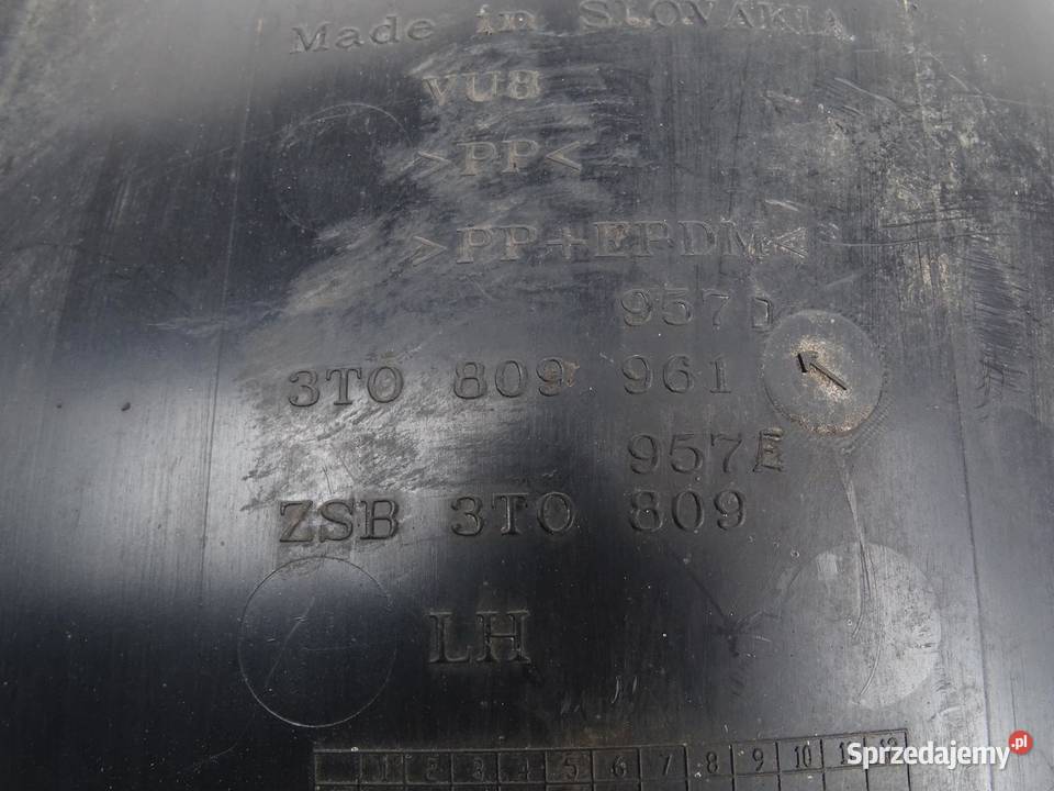 NADKOLE LEWE LEWY PRZÓD PRZEDNIE 3T0809957D sprzedam