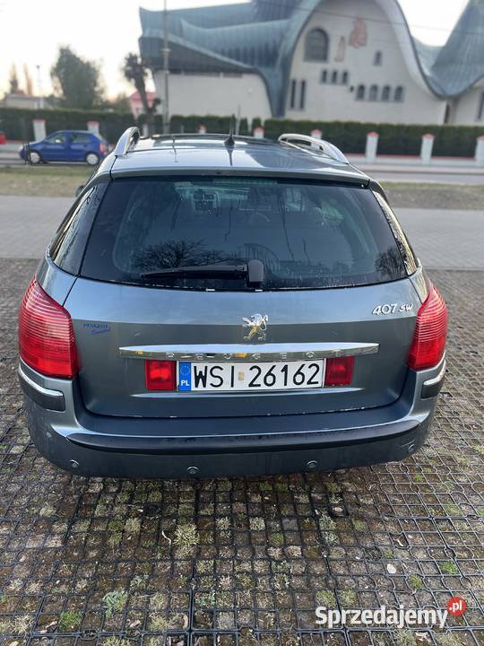 Peugeot 407 kombi benzynaLPG automat 140KM