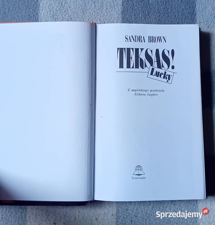 Sandra Brown Zestaw 3 ksiażek z serii Teksas