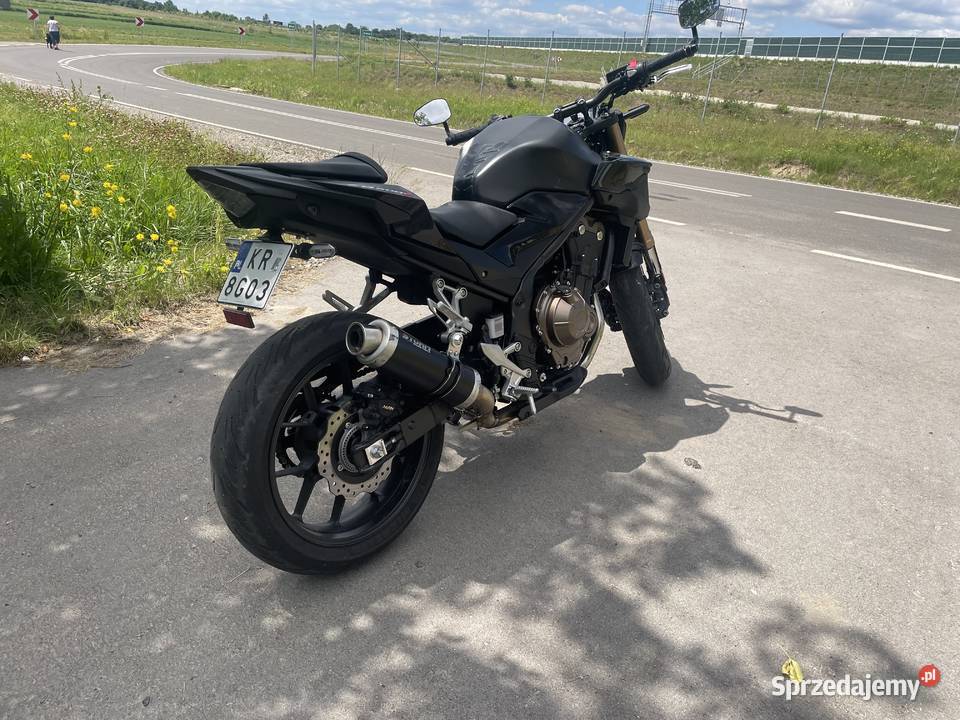 Honda CB 500 F zarejestrowany w Polsce Kraków