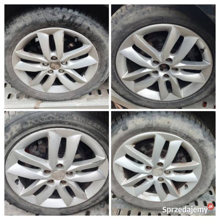 Felgi aluminiowe alufelgi koła opony Peugeot 508 Samochodowe Książ Wielkopolski