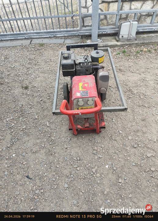 Agregat prądotwórczy 3kW Elektra Beckum G4000 Skawina