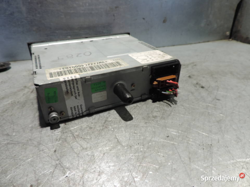 VW GOLF PASSAT B5 RADIO VW BETA 1J0035152E Sprzęt audio fabryczny Nowy Sącz