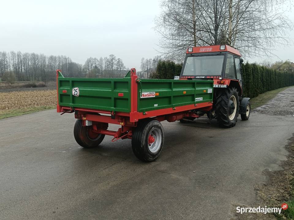 Przyczepa wywrotka Przyczepy rolnicze