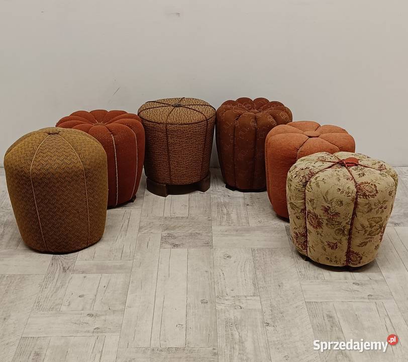 pufa podnóżek Halabala Art deco vintage design Radomsko sprzedam