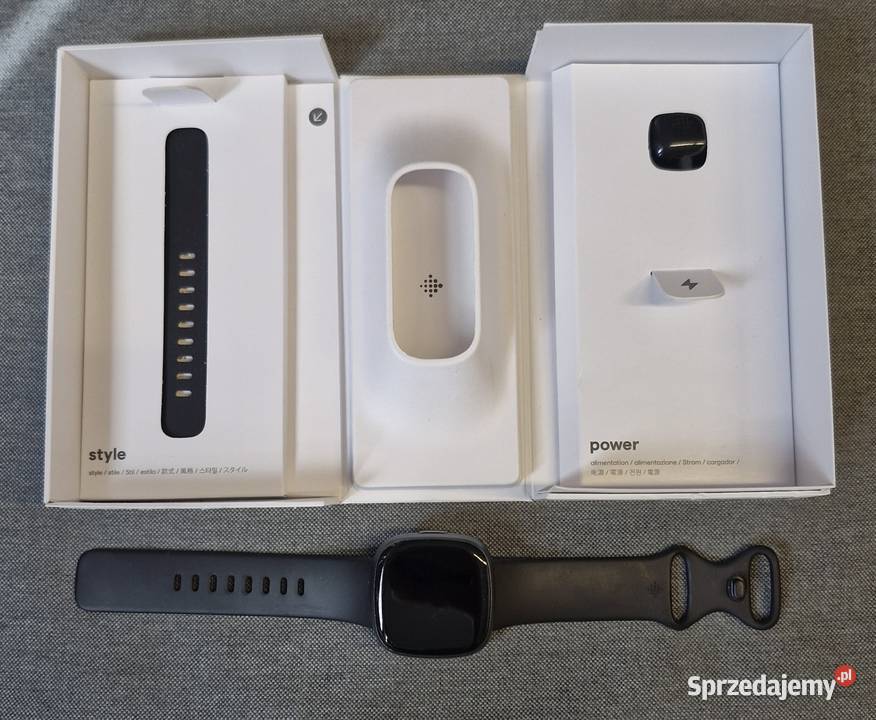 Smartwatch Fitbit by Google Versa 4 czarny Rzeszów