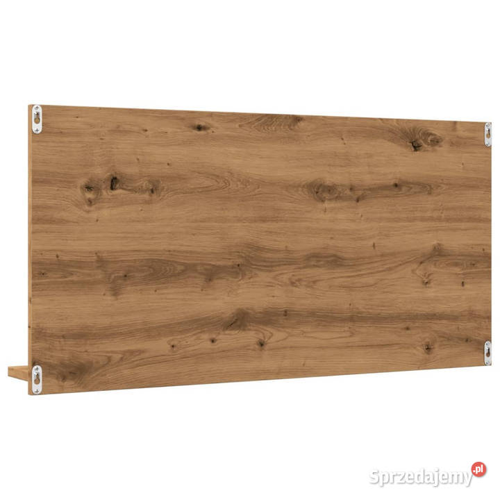 Szafka łazienkowa z lustrem dąb artisan 90x11x45