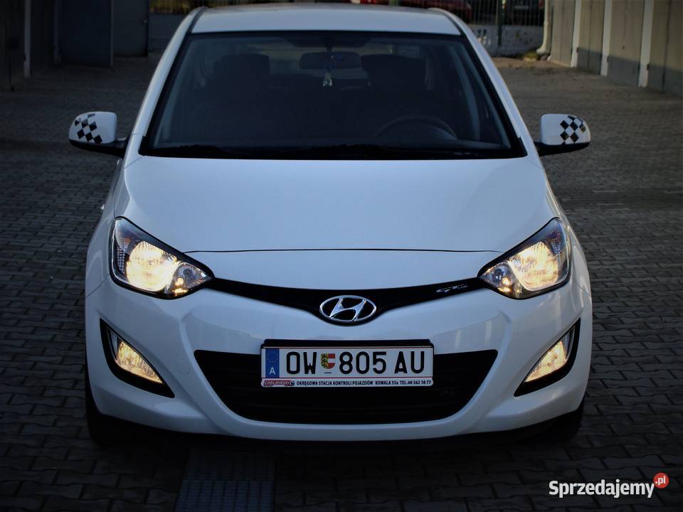 Hyundai i20 12 86 benzyna lift sprowadzony 5 elektryczne szyby mazowieckie sprzedam