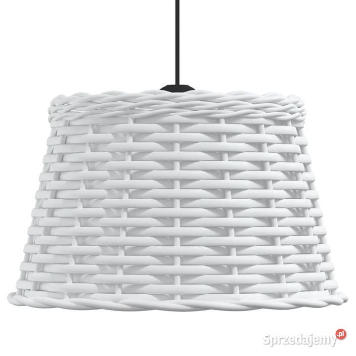 vidaXL Klosz lampy wiszącej biały 38x23 Lampy wiszące