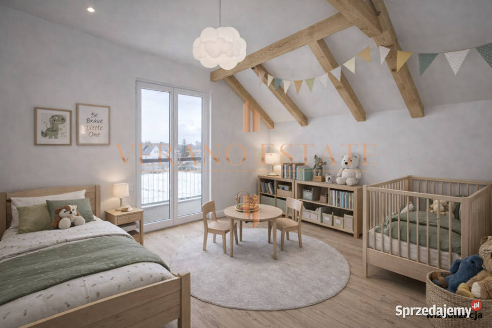 Nowoczesny bliźniak z ogrodem Bramki gm Błonie