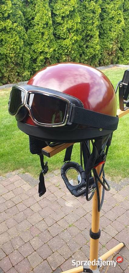 Kask orzeszek gogle prl Głogów
