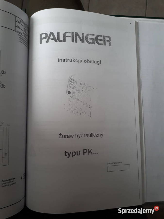 HDS Palfinger PK 16000 L podpory hydrauliczne 3x