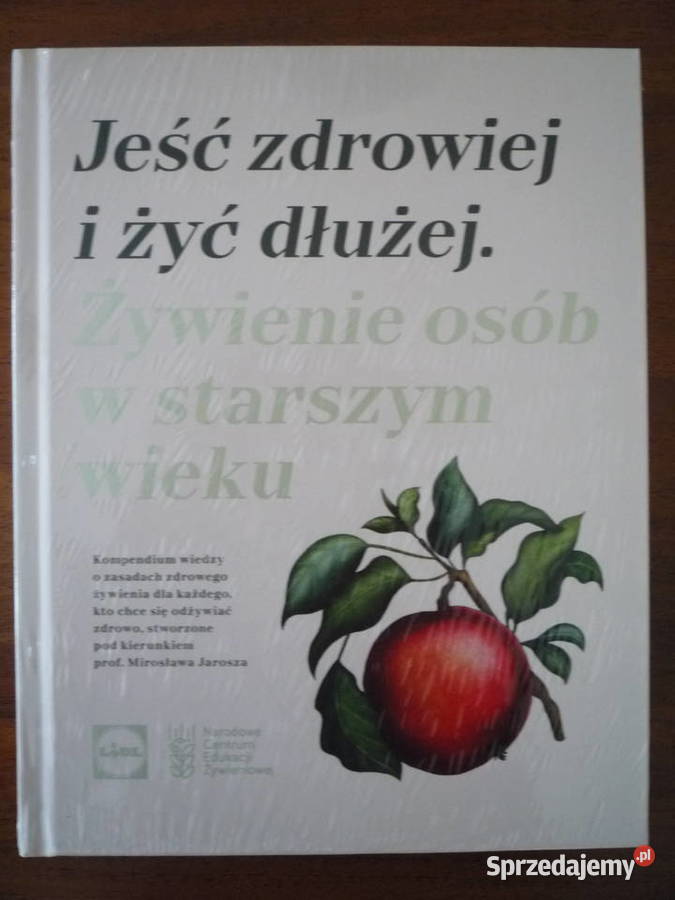NOWA Książka Lidl Jeść zdrowiej i żyć dłużej zachodniopomorskie Szczecin