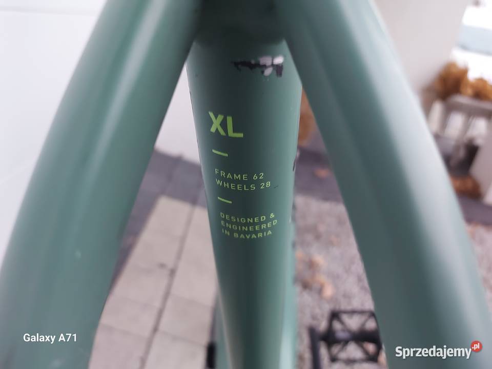 Rower elektryczny CUBE NATURE HYBRID ONEkoła