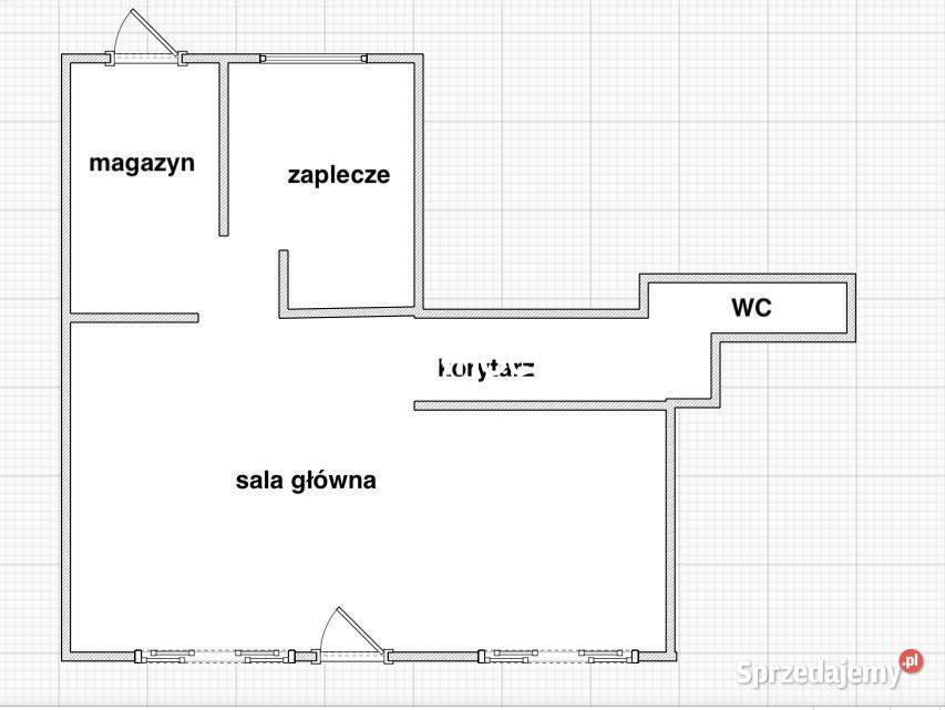 Lokal na parterze 7445 m2 Zachodniej Chełm