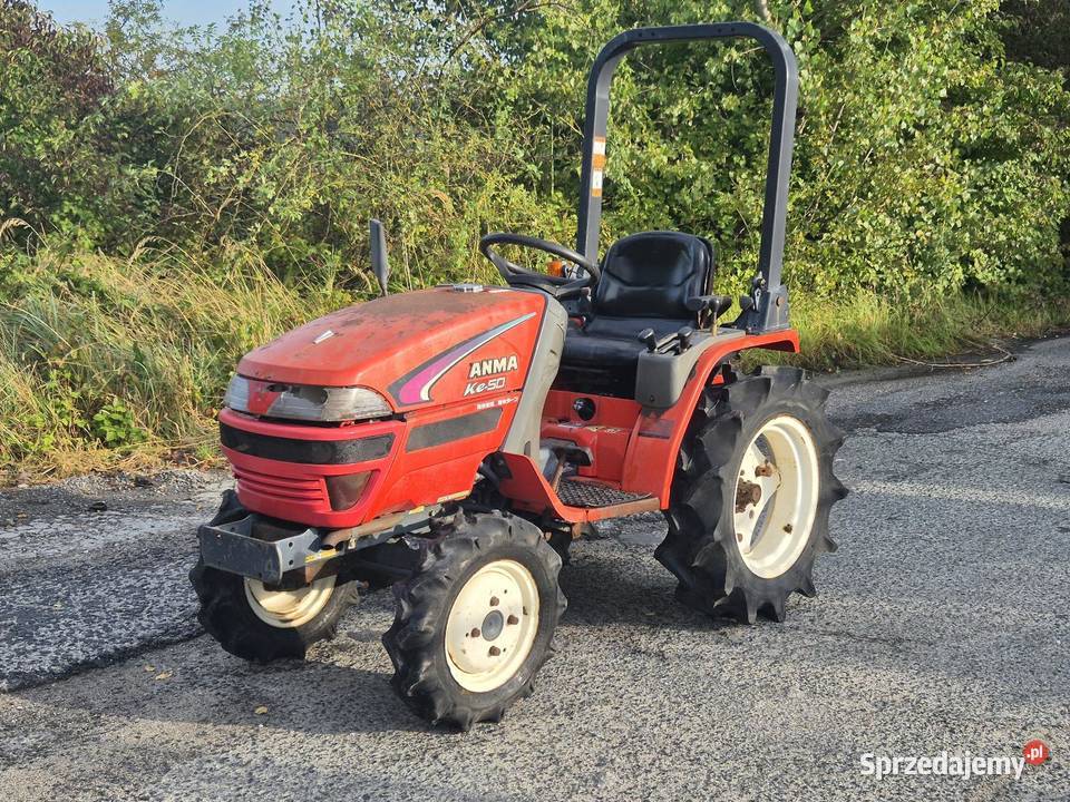 Traktorek traktor YANMAR KE50D 15 44 Napęd 4x4 dolnośląskie Małuszyn