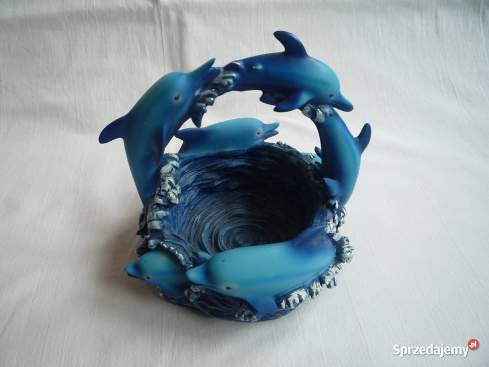 Nowy Koszyczek Delfiny Niebieskie odcienie błękitu Szczecin sprzedam