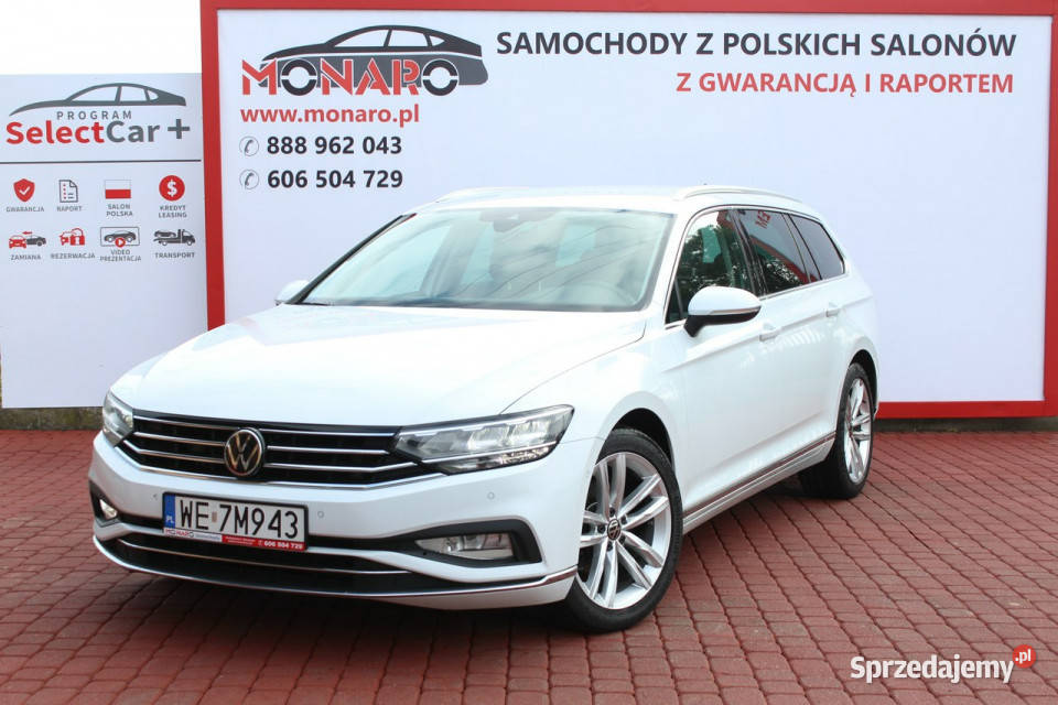 Volkswagen Passat ELEGANCE 20 TDI DSG Salon wspomaganie kierownicy Włocławek