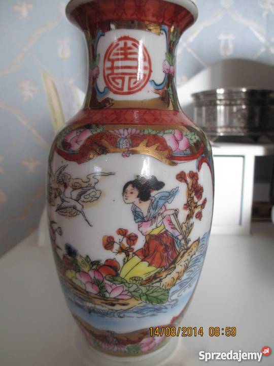 Porcelanowy wazon chiński Warszawa
