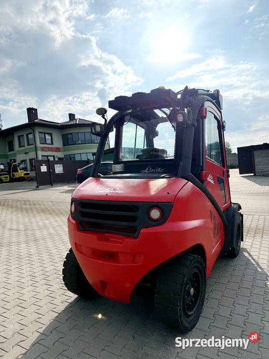 wózek widłowy LINDE H50D 5000 370m kabina Działoszyn
