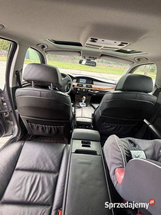 BMW Seria 5 Piękne E60 M57 mały przebieg bogate czujnik zmierzchu