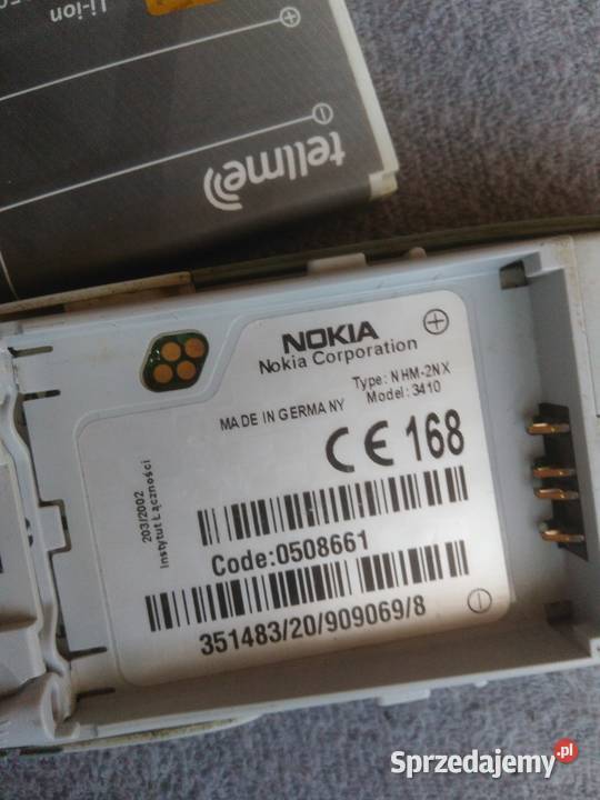 nokia 3410 nhm2nx nhm 2nx telefon świętokrzyskie