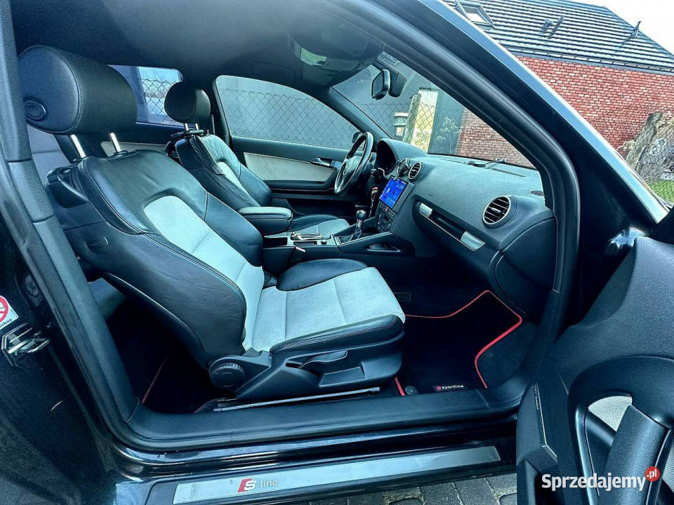 Audi A3 3drzwiowe Audi A3 8P 20 TDI 140 S line manualna Wrocław