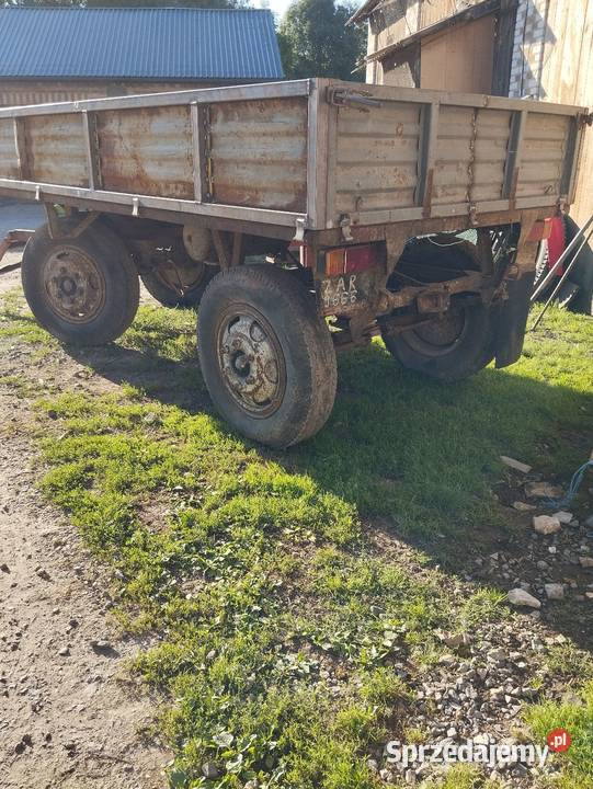 Przyczepa d44 Przyczepy rolnicze Żółkiewka-Osada