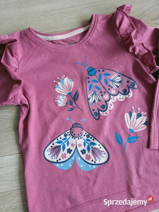 Bluzka koszulka dziewczęca na długi rękaw sprzedam