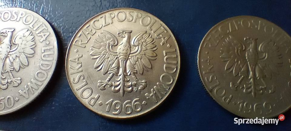Stare monety 10 złotych 12 monet Kościuszko Lesko