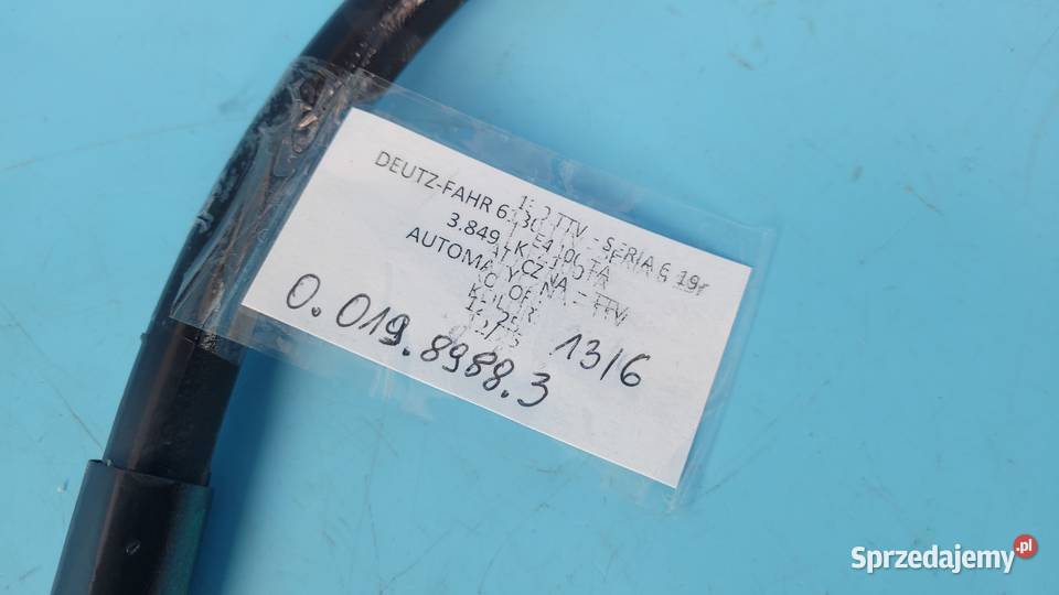 DEUTZFAHR 6130 TTV PRZEWÓD RURA CYLINDRA Kolno