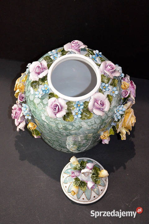 Roceram porcelana Waza Isabela pięknie zdobiona Środa Wielkopolska sprzedam