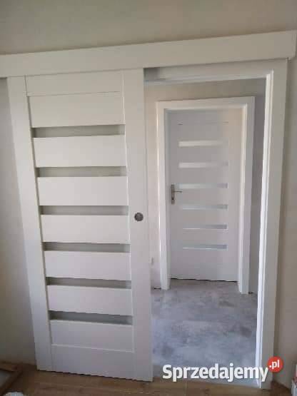 DRZWI Z ZABUDOWĄ STAREJ OŚCIEŻNICY BEZINWAZYJNA Drewno Sochaczew