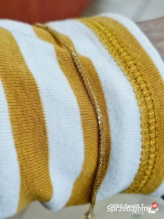 Złota Nowa bransoletka Lisi ogon dł19pr585 złoto Wałcz