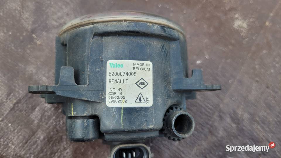 HALOGEN PRAWY LEWY PRZÓD RENAULT MEGANE III Ruda Śląska