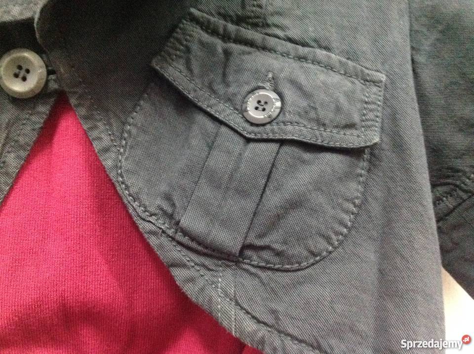 Żakiecik krótki grafitowy Częstochowa