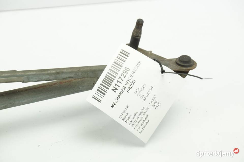 404638 C4 MECHANIZM WYCIERACZEK PRZÓD osobowe Lipno