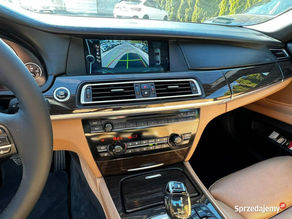 BMW 730 30d Szklany dach Bogata Zadbana F01 2008 przyciemniane szyby